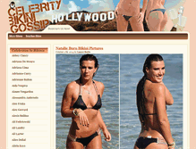 Tablet Screenshot of celebritybikinigossip.com